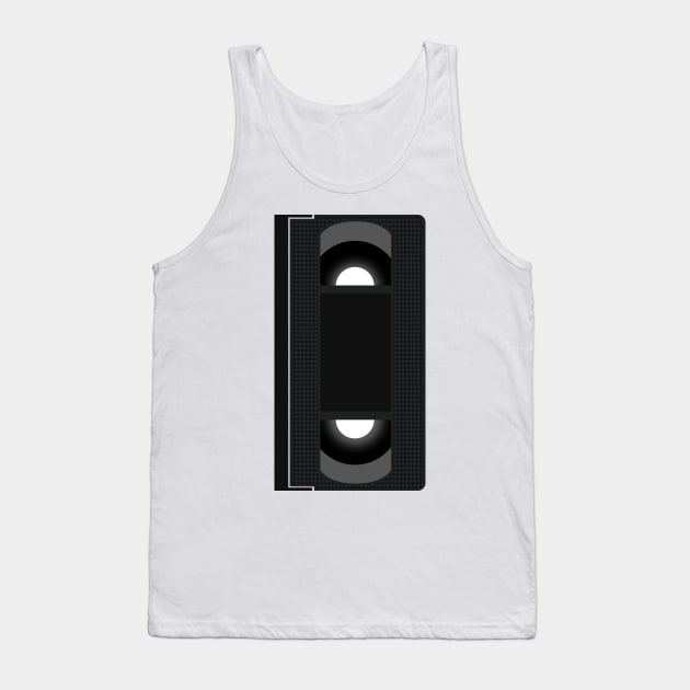 Blank VHS Tape Tank Top by AtelierNab